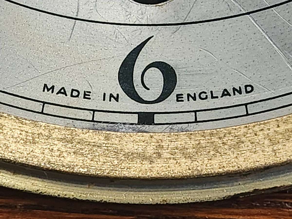 VINTAGE ENFIELD MADE IN ENGLAND MANTEL CLOCK FOR RESTORATION, WORKING