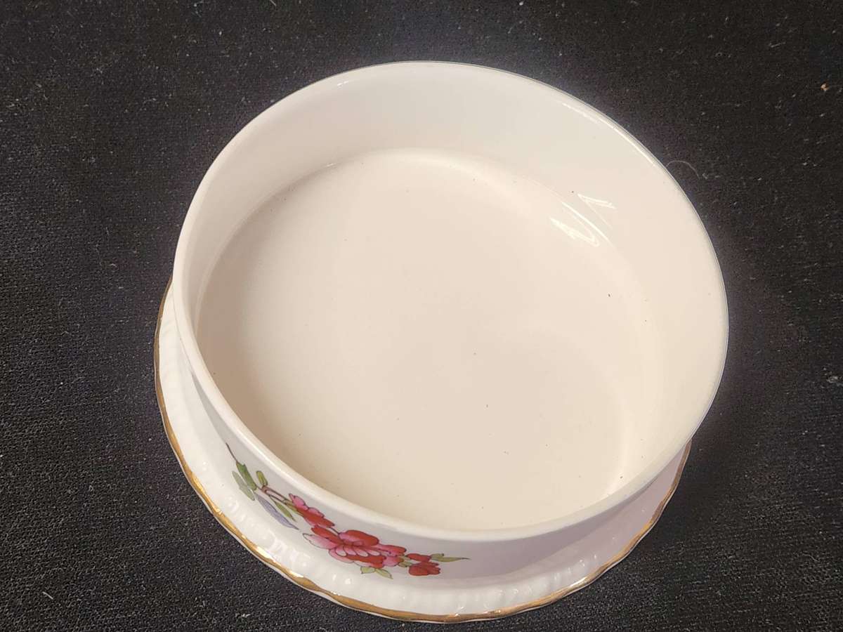 AWESOME PARAGON TREE OF KASHMIR PORCELAIN TRINKET BOX