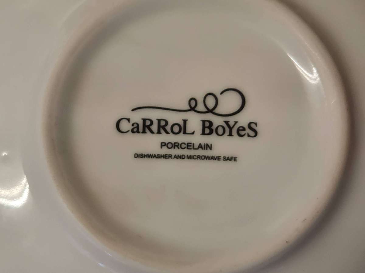 CARROL BOYES FUNCTIONAL ART PORCELAIN BOWL