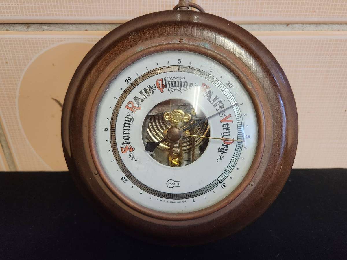 VINTAGE BARIGO THERMOMETER MADE IN WESTERN GERMANY