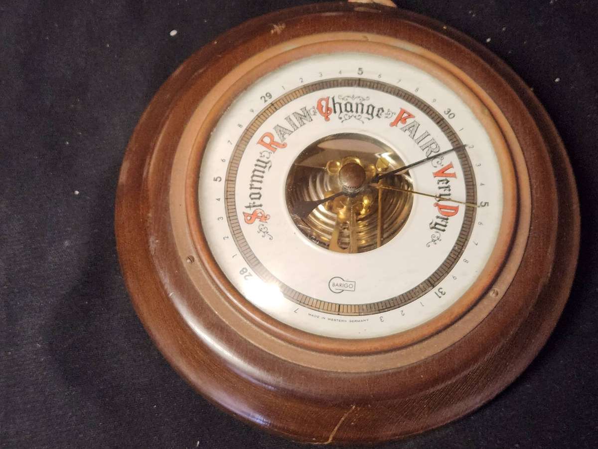 VINTAGE BARIGO THERMOMETER MADE IN WESTERN GERMANY