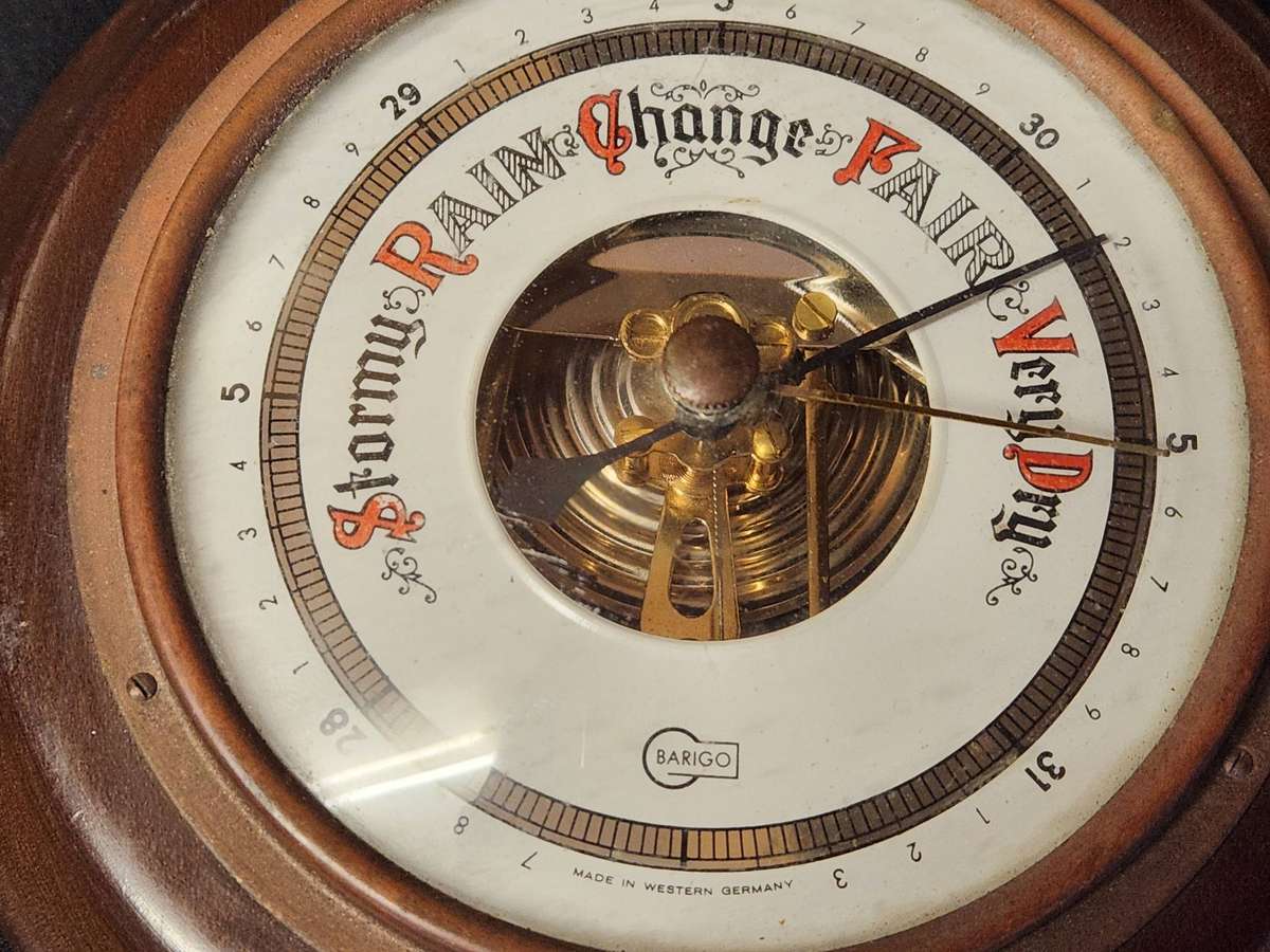 VINTAGE BARIGO THERMOMETER MADE IN WESTERN GERMANY