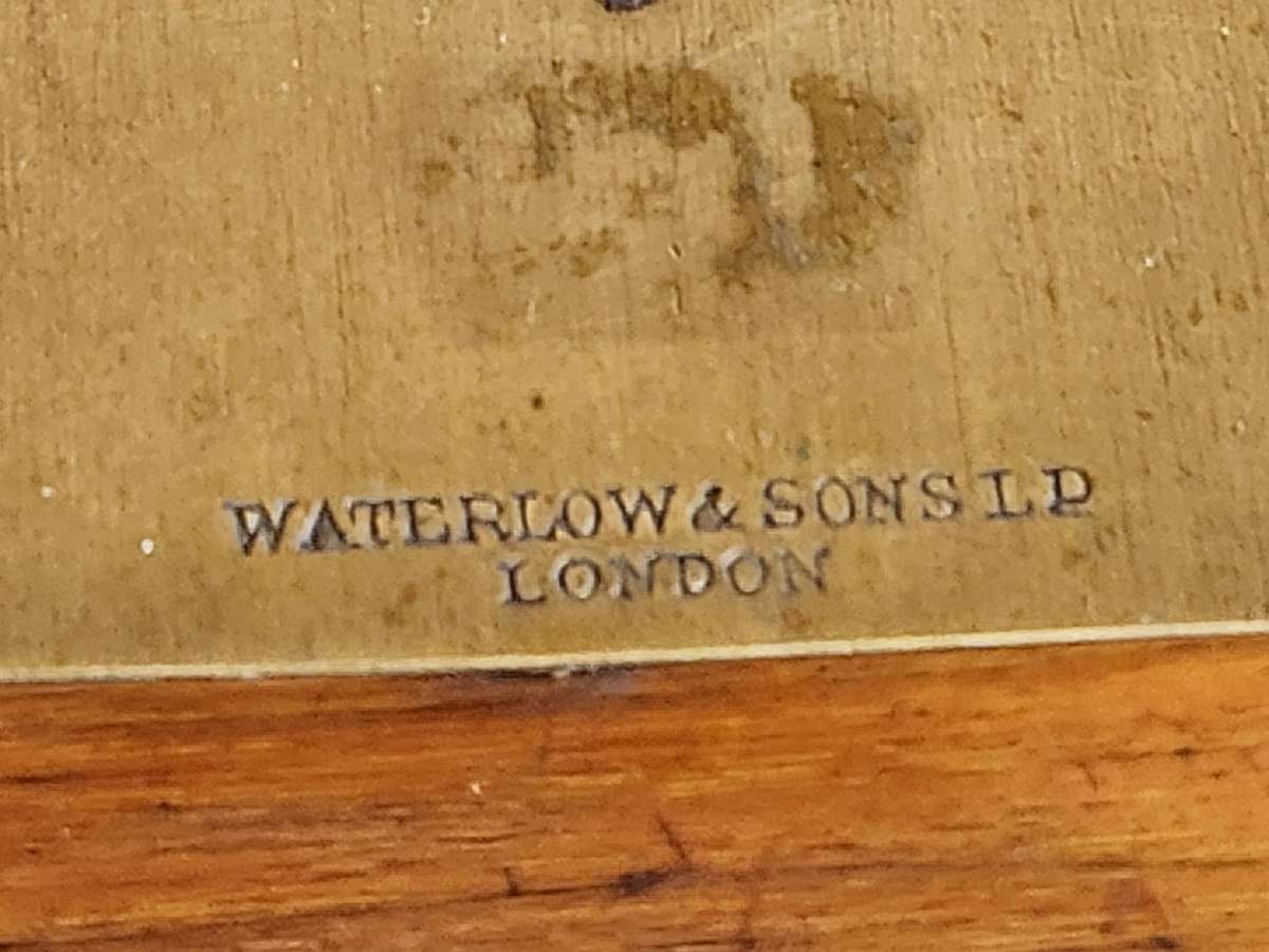 VINTAGE WATERLOW AND SONS LONDON POSTMASTERS SCALE