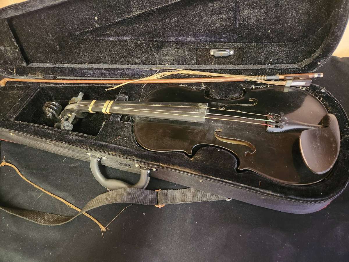 LILY FLAME VIOLIN IN CUSTOM PADDED CASE