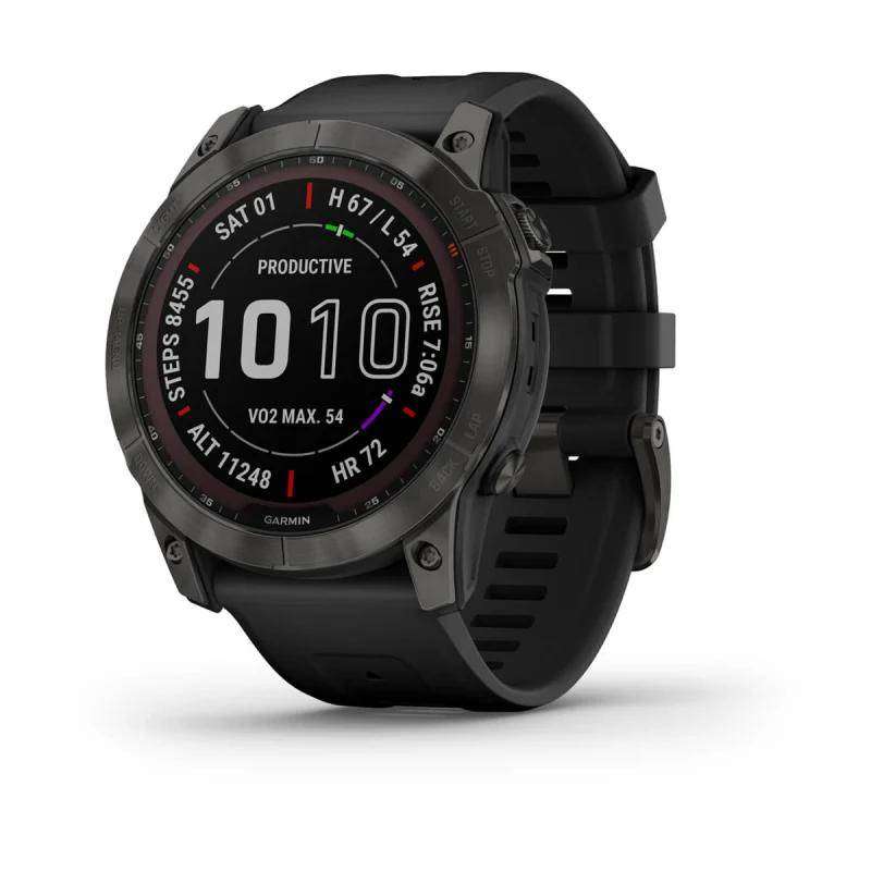 Garmin fēnix 7X Solar Multisport GPS Watch | Sapphire Solar | Mint Condition |