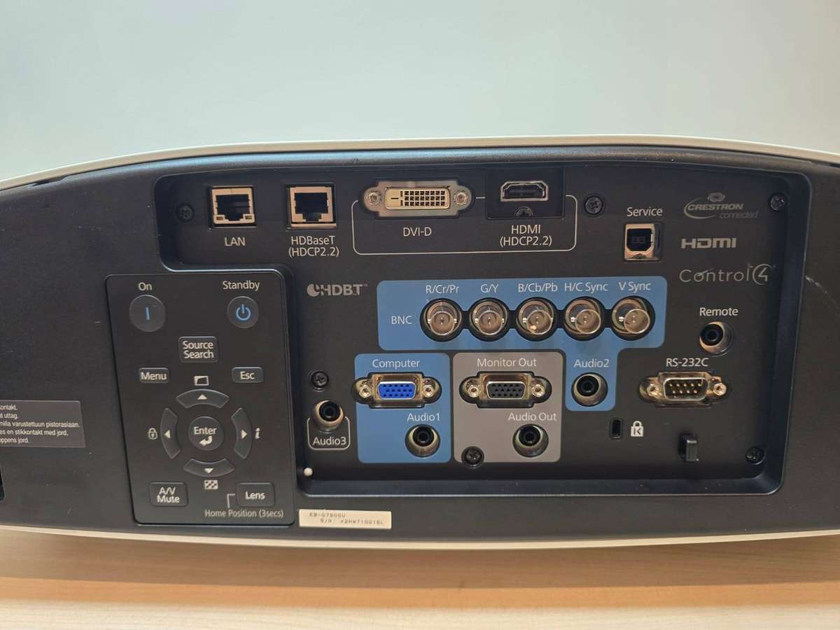 Epson EB-G7900U WUXGA Professional Projector | Large Venue | Ultra Bright | Low Lamp Hours