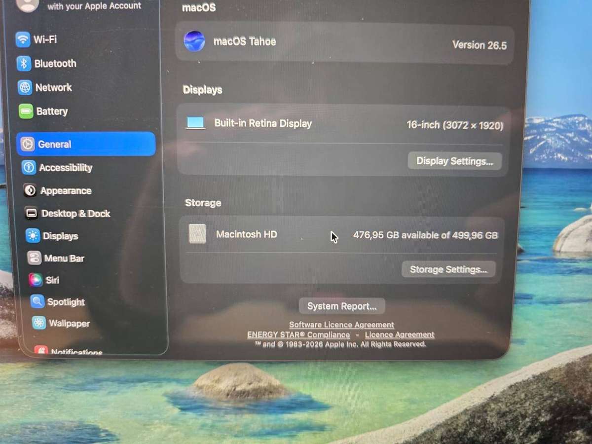 APPLE MACBOOK PRO 16 2019 | i7 6-CORE | 16GB RAM | 512GB SSD | TOUCH BAR