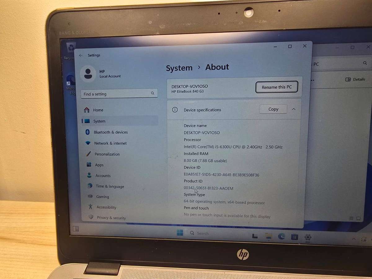 HP EliteBook 840 G3 vPro | i5-6300U | 8GB | 256GB SSD | LTE |