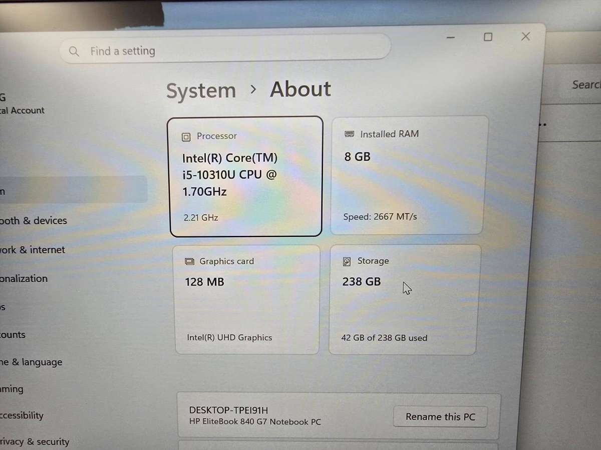 HP EliteBook 840 G7 14