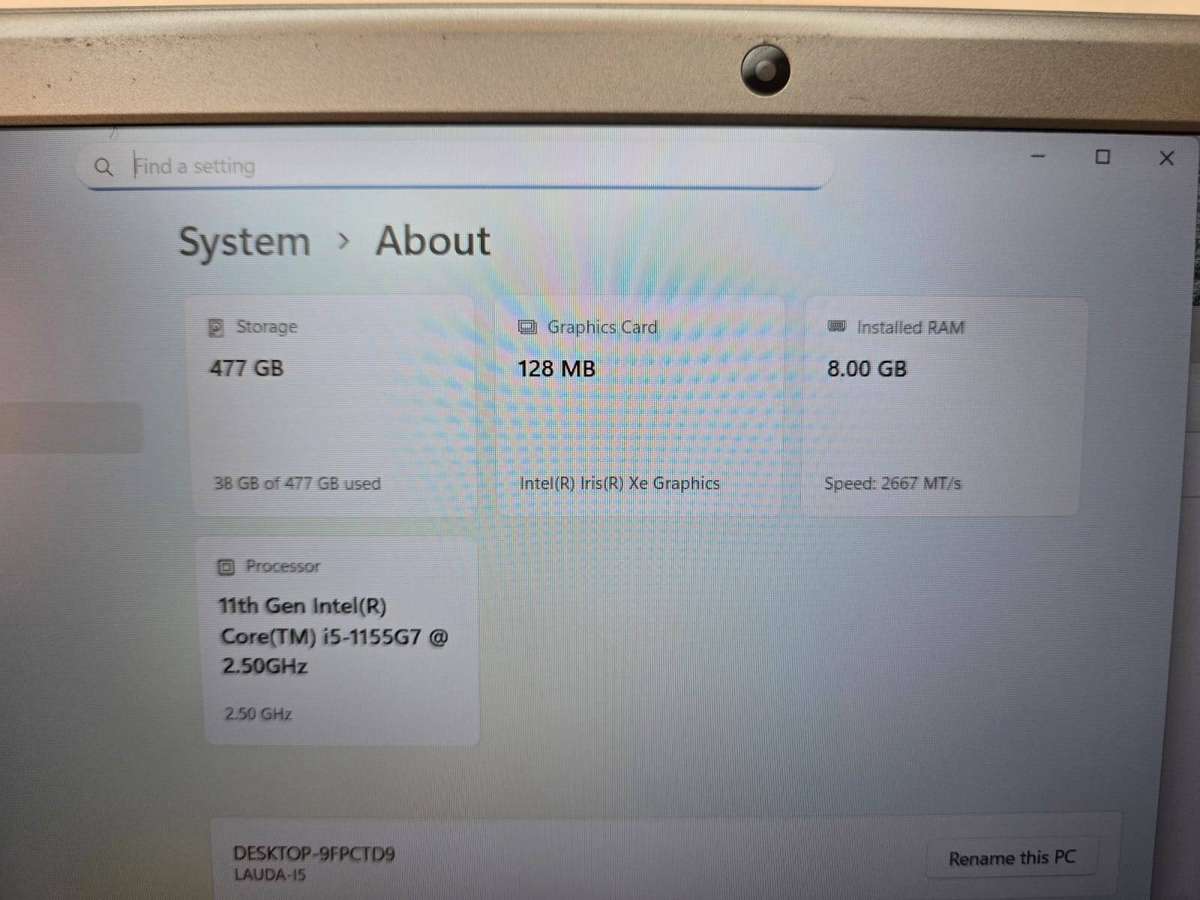 Packard Bell LAUDA-i5 | 15.6 FHD | 11th Gen i5 | 8GB RAM | 512GB SSD