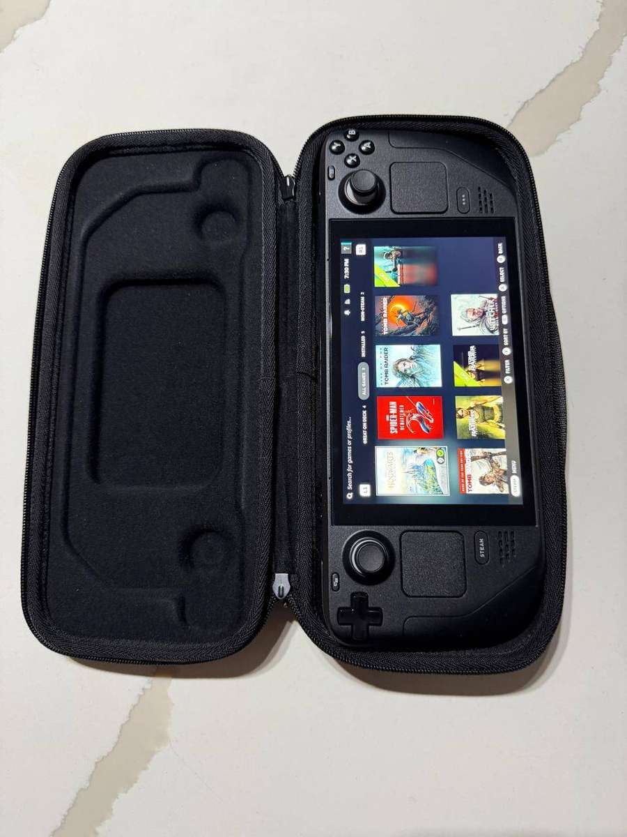 Valve Steam Deck 1TB (LCD) (Upgraded) + 128GB SD Card  Clean Like New Condition