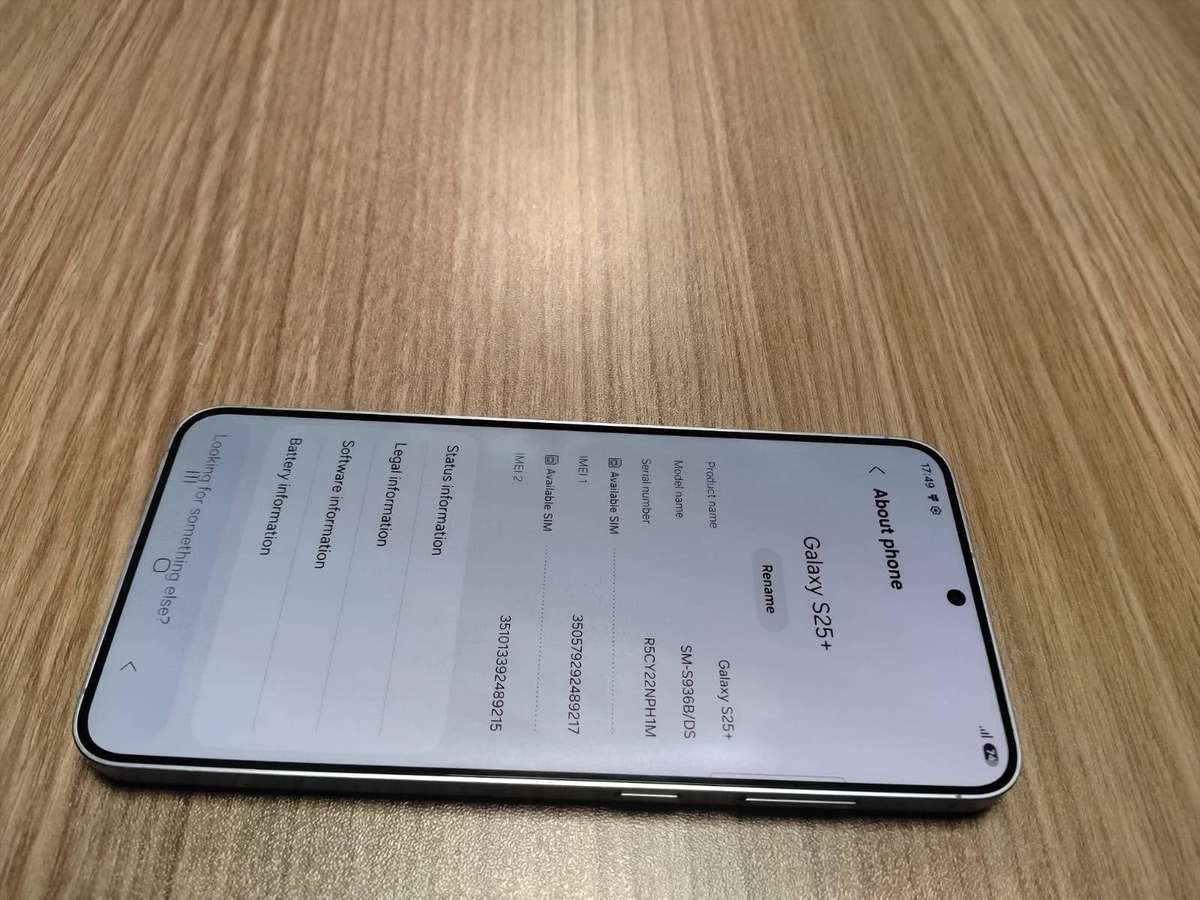Samsung Galaxy S25+ 256GB Silver Shadow Dual SIM | 12GB RAM |