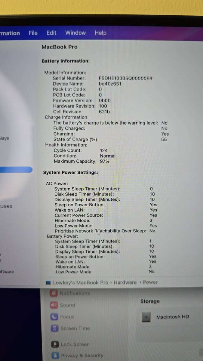Apple MacBook Pro 14 M4 16GB RAM 512GB SSD | Space Black | Battery Health 97%