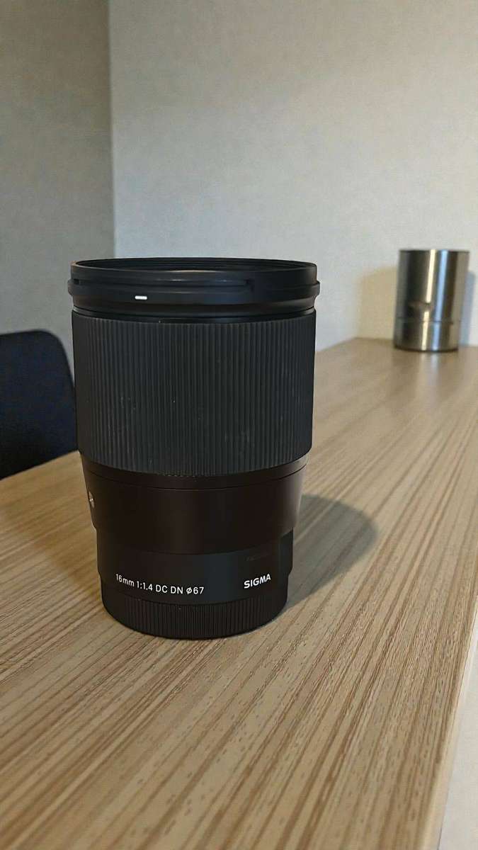 SIGMA 16MM F1.4 DC DN CONTEMPORARY SONY E-MOUNT PRIME LENS | F1.4 | EXCELLENT CONDITION