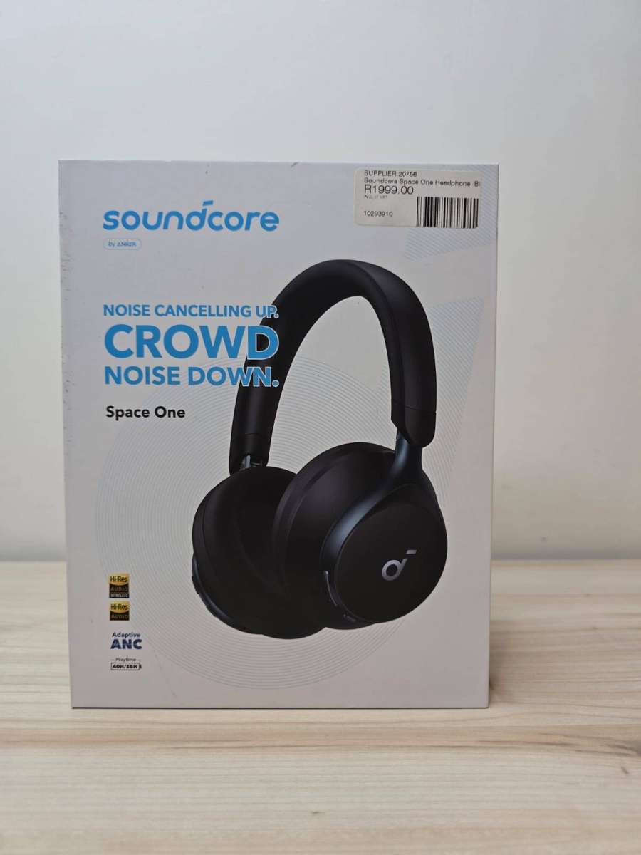 Soundcore Space One Noise Cancelling Headphones  Adaptive ANC  Brand New Sealed