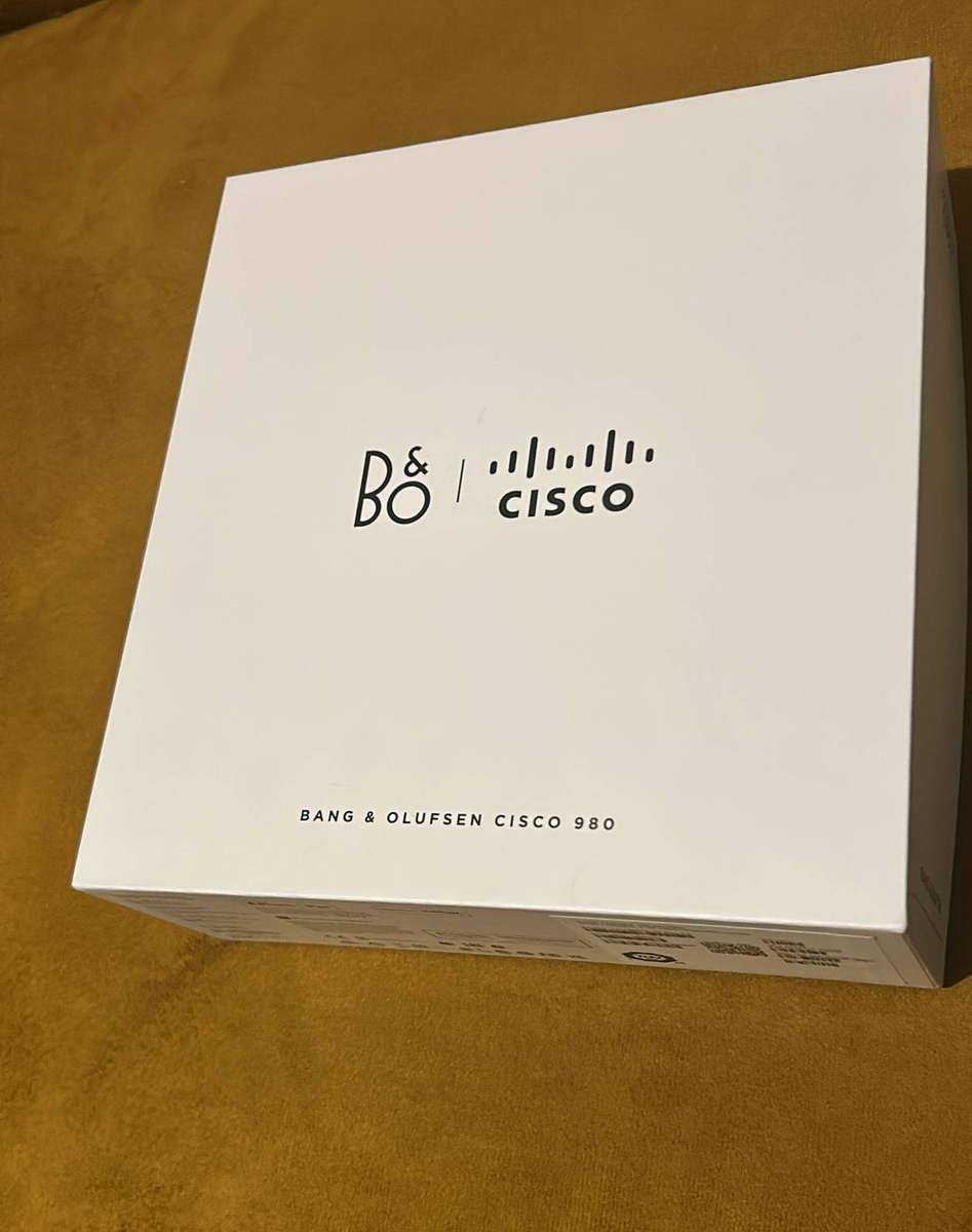 Bang & Olufsen Cisco 980 Wireless Headset | Frost Light | aptX Adaptive | Mint Condition