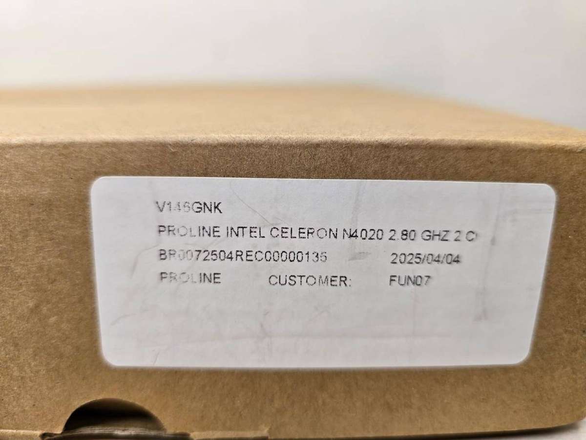 Proline V146GNK Notebook | Intel Celeron N4020 | 4GB RAM | 128GB SSD | 14