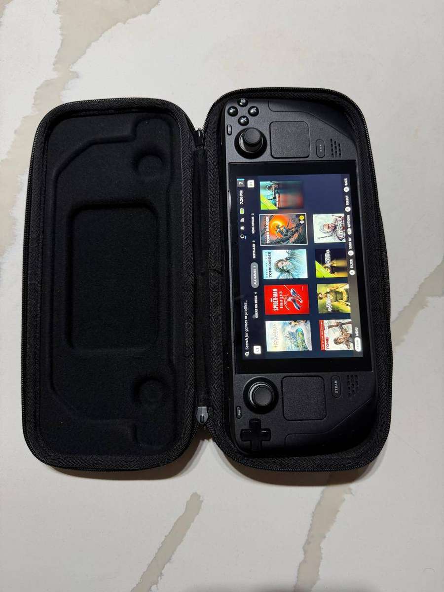 Valve Steam Deck 1TB (LCD) (Upgraded) + 128GB SD Card  Clean Like New Condition