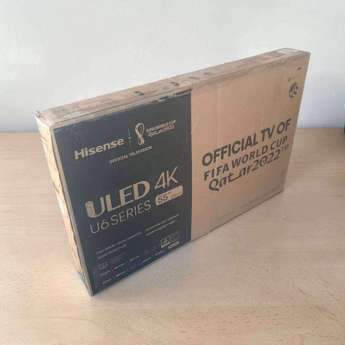 Hisense 55 U6 Series 4K ULED Smart TV | Full Array Local Dimming | Mint Display Unit