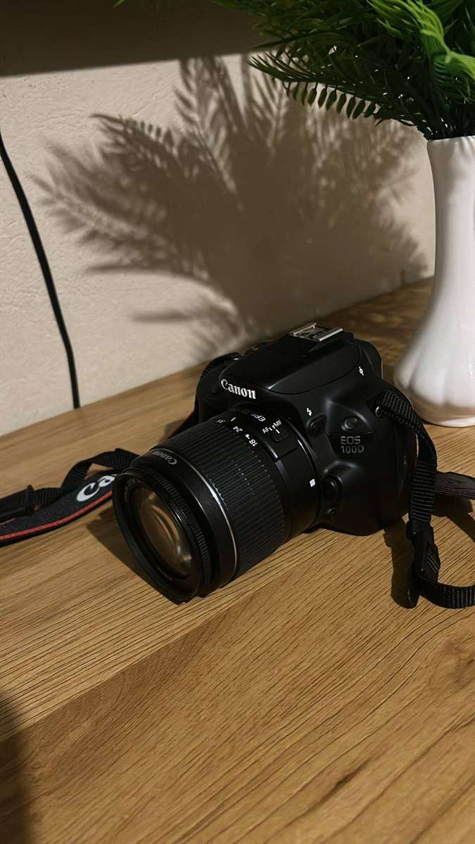 Canon EOS 100D DSLR Camera | Twin Lens Kit | 18-55mm + 75-300mm Zoom | Lowepro Bag