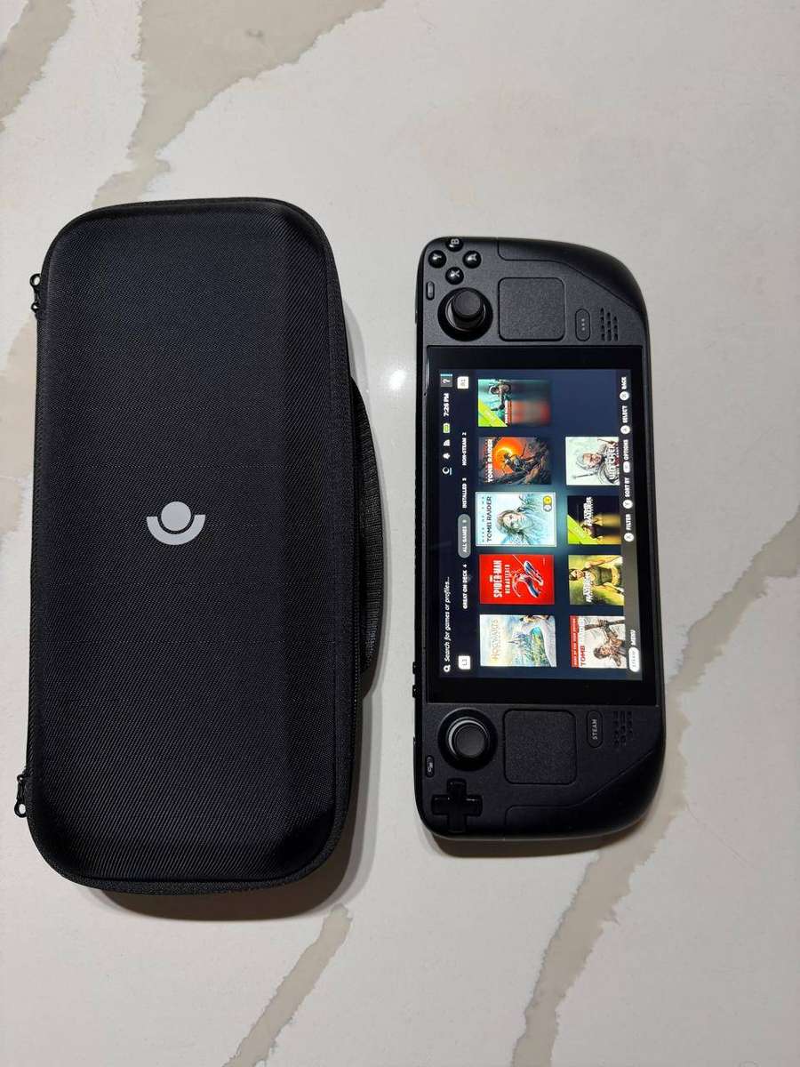 Valve Steam Deck 1TB (LCD) (Upgraded) + 128GB SD Card  Clean Like New Condition