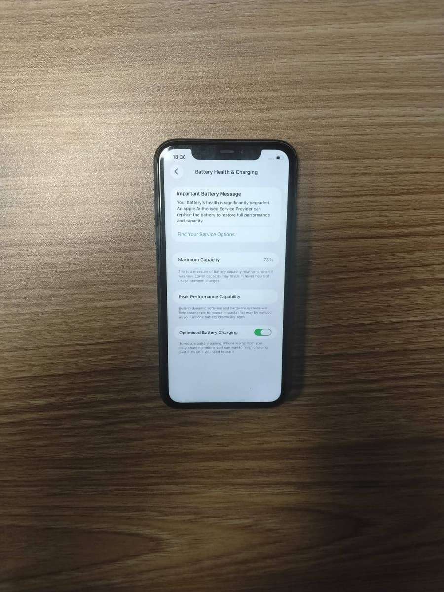 Apple iPhone 11 128GB Black | Face ID | Good Condition | 73% Battery |