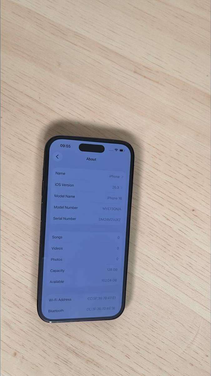 Apple iPhone 16 128GB Black