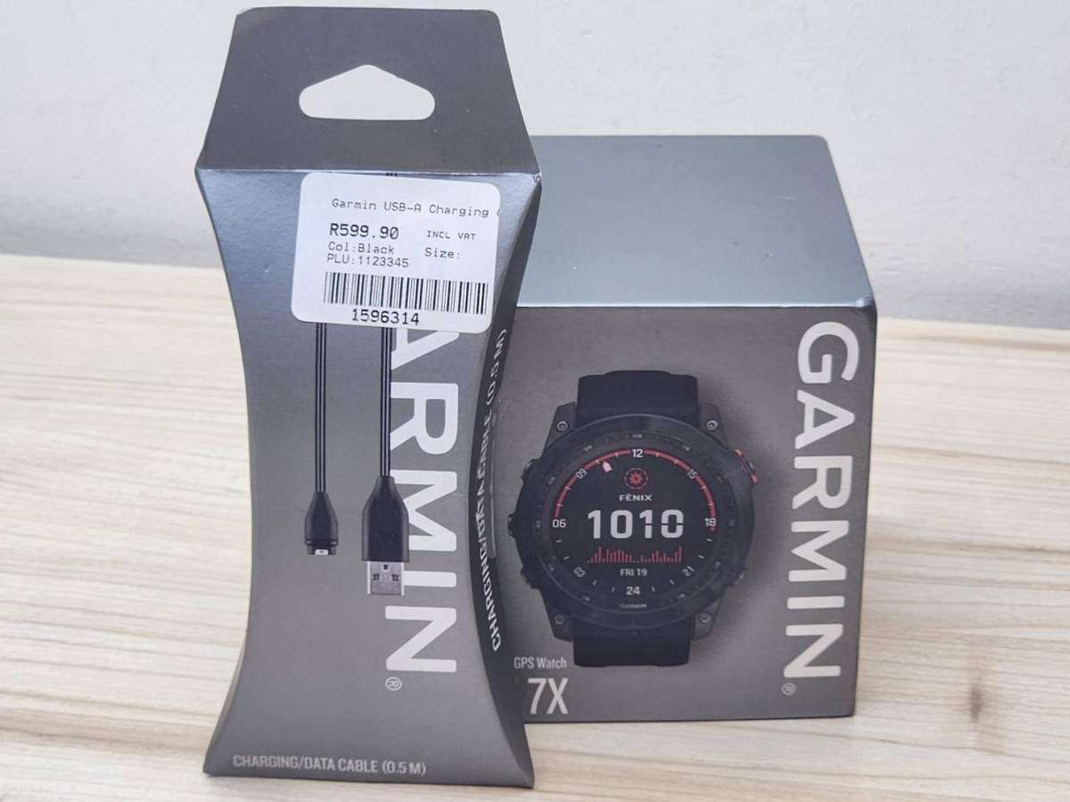 Garmin fēnix 7X Solar Multisport GPS Watch | Sapphire Solar | Mint Condition |