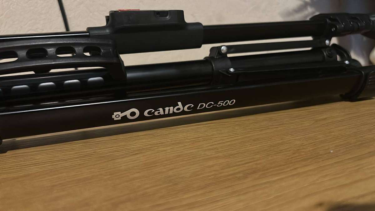 Candc DC-500 Professional Tripod | Extends to 170cm | Bluetooth Remote Included |