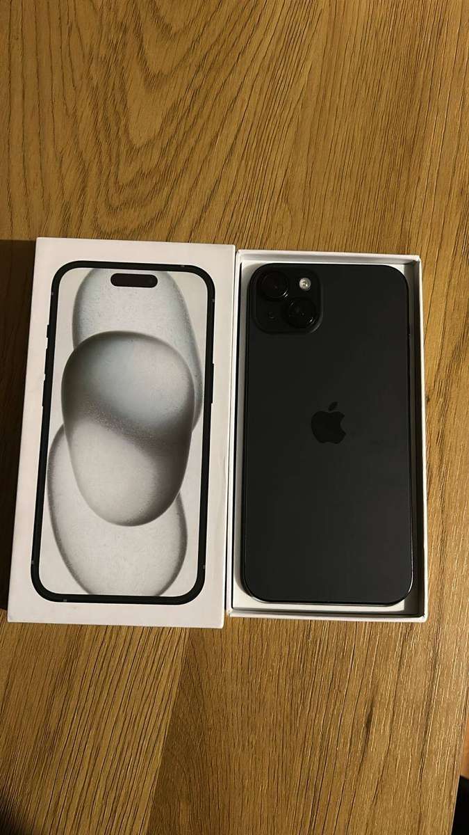 Apple iPhone 15 Plus 128GB Midnight Dual SIM Mint