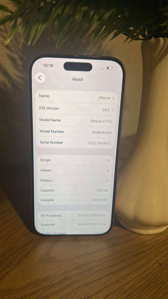 APPLE IPHONE 17 PRO 256GB | 100% BATTERY | APPLE WARRANTY | LIKE NEW