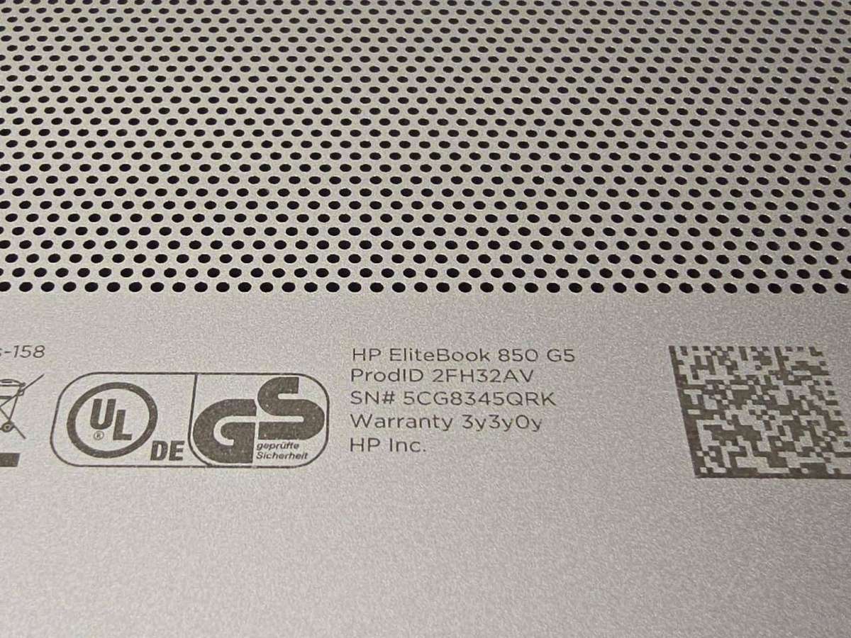 HP EliteBook 850 G5 | Intel Core i5 | 8GB | 256GB SSD | LTE | 15.6