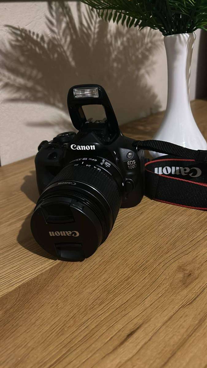 Canon EOS 100D DSLR Camera | Twin Lens Kit | 18-55mm + 75-300mm Zoom | Lowepro Bag