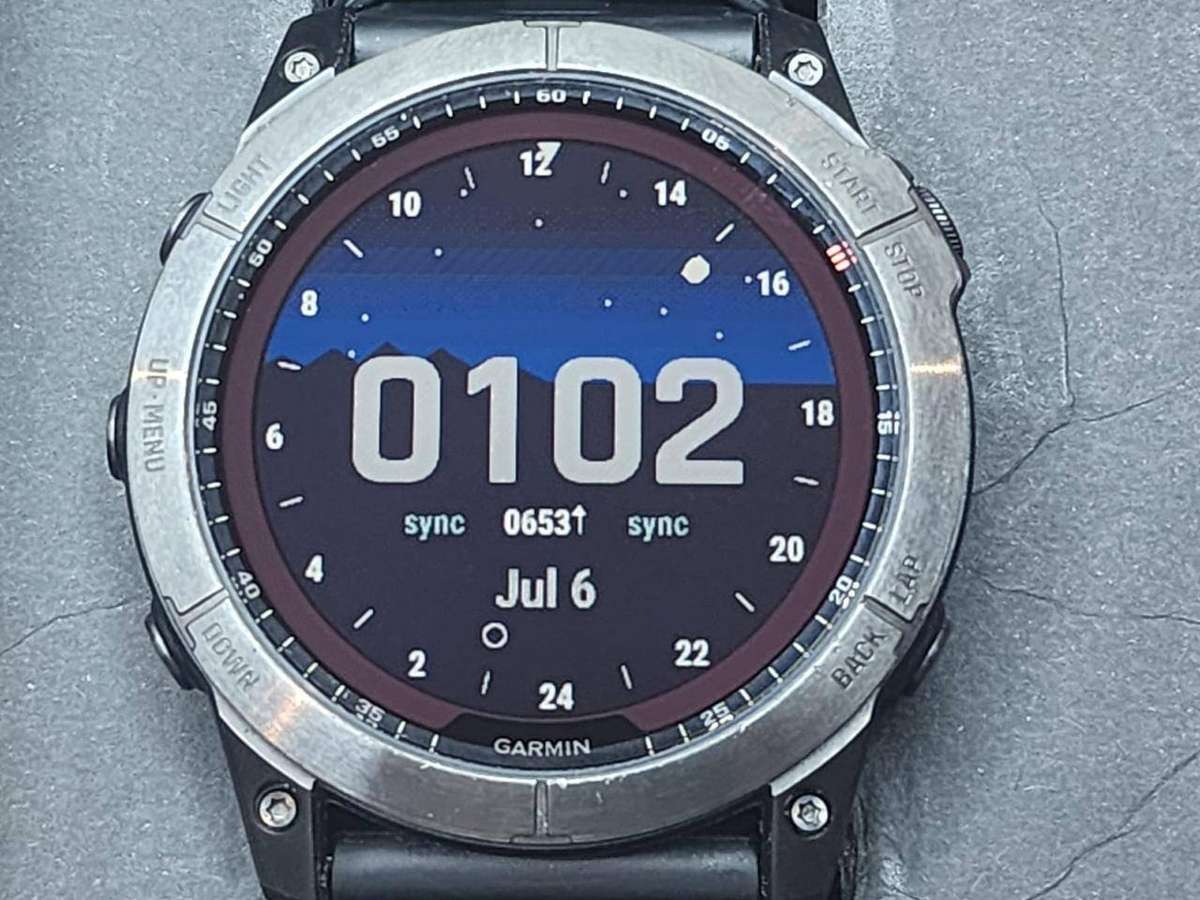 Garmin fēnix 7X Solar Multisport GPS Watch | Sapphire Solar | Mint Condition |