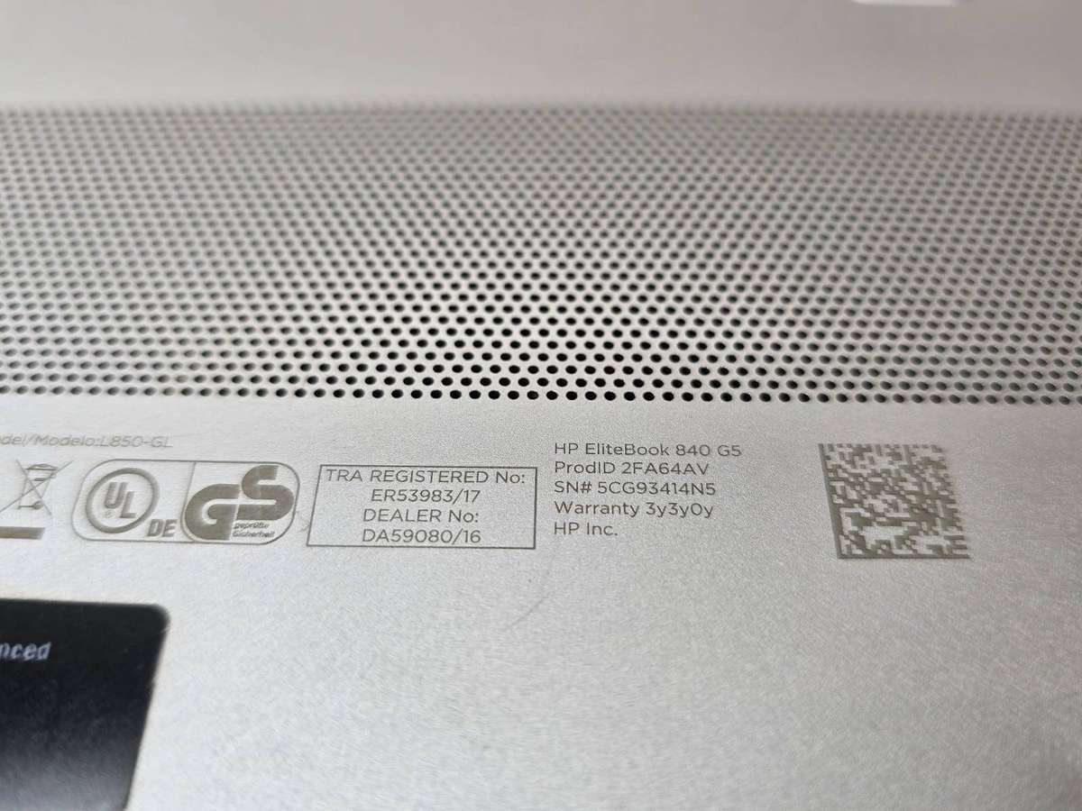 HP EliteBook 840 G5 Core i5 8th Gen  8GB RAM  256GB SSD  14  LTE  Windows 11 Pro