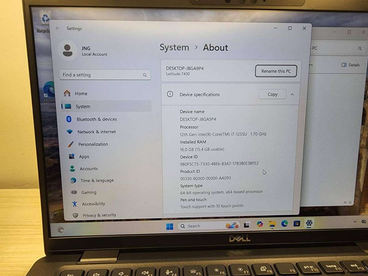 DELL LATITUDE 7430 | I7 12TH GEN | 16GB RAM | 512GB SSD | TOUCH | LTE