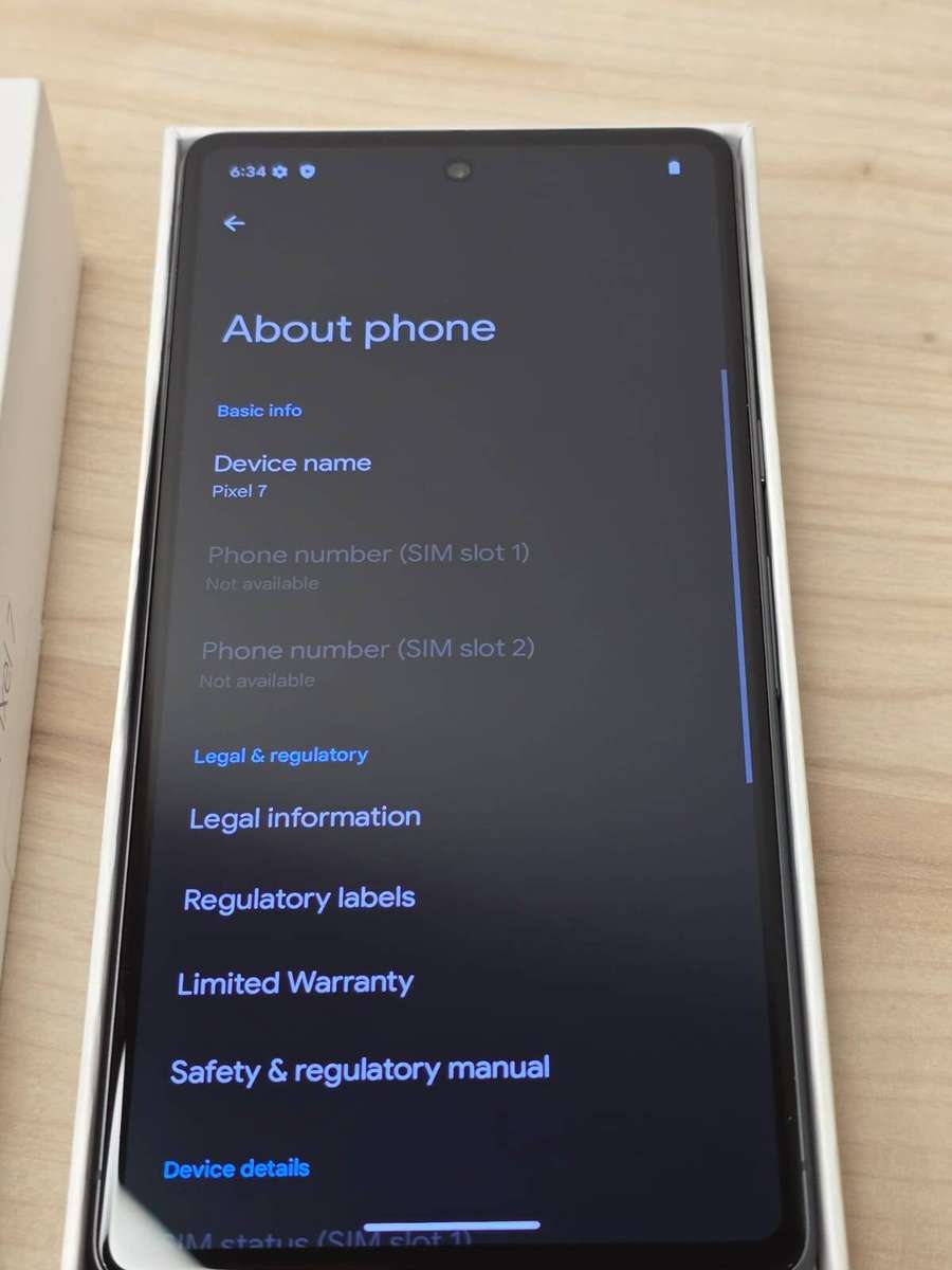 Google Pixel 7 128GB | 8GB RAM | Google Tensor G2 |