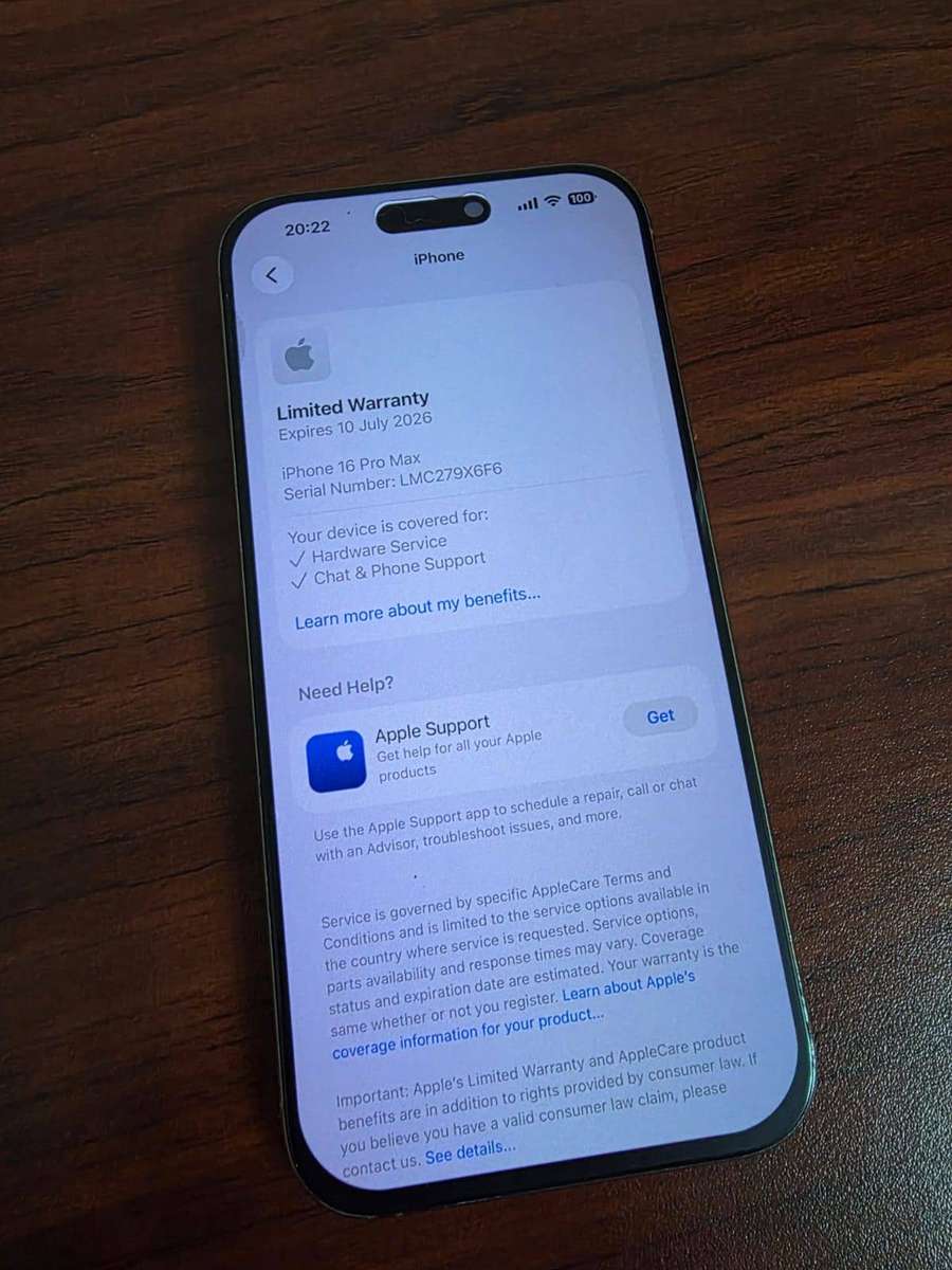 APPLE IPHONE 16 PRO MAX 256GB | NATURAL TITANIUM | 97% BATTERY HEALTH