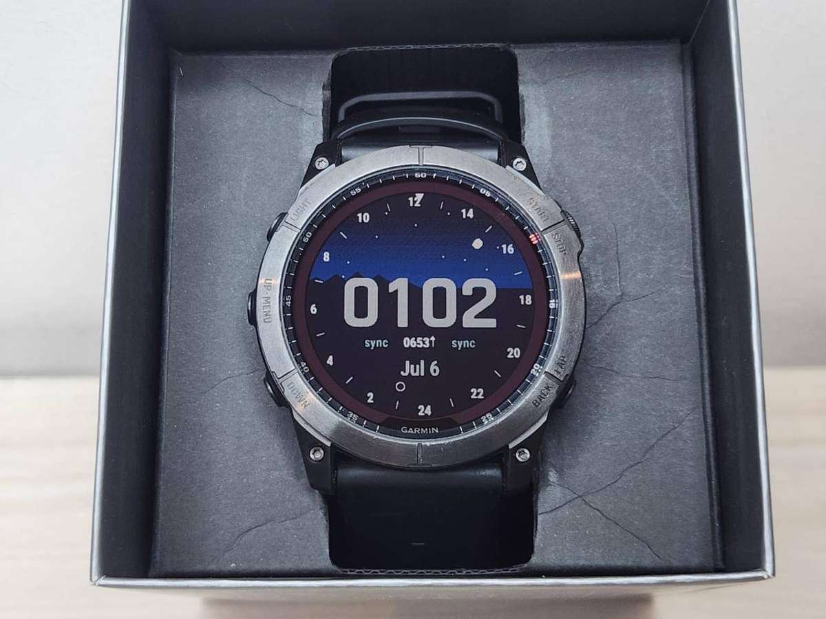 Garmin fēnix 7X Solar Multisport GPS Watch | Sapphire Solar | Mint Condition |