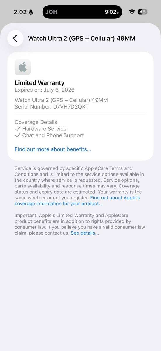 Apple Watch Ultra 2 49mm LTE | Titanium Case | GPS + Cellular | Excellent Condition