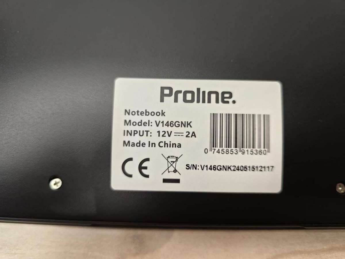Proline V146GNK Notebook | Intel Celeron N4020 | 4GB RAM | 128GB SSD | 14