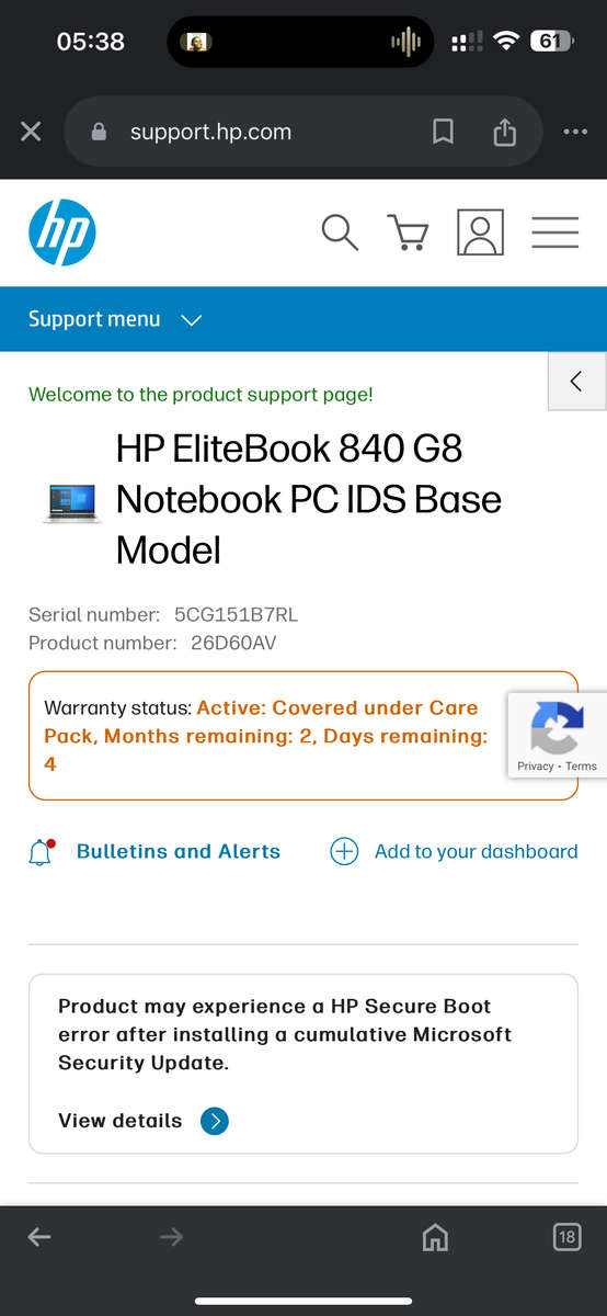 HP 840 G8 CORE I5  11TH GEN 16GB RAM 256GB SSD LTE FHD DISPLAY HP WARRANTY INTEL IRIS XE GRAPHICS