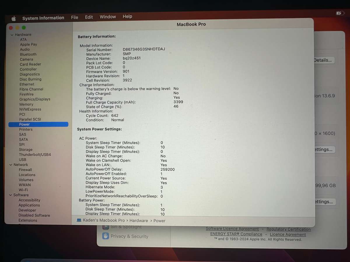 MACBOOK PRO 2017 CORE I5 8GB RAM 500GBSSD