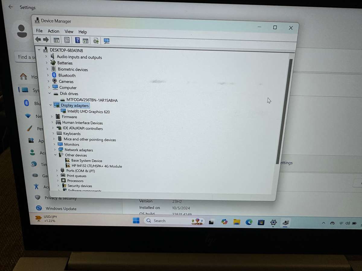 HP EliteBook 840 G5  8th Gen i7-8550U@1.9GHz, 16GB RAM, 256GB SSD FHD Display LTE