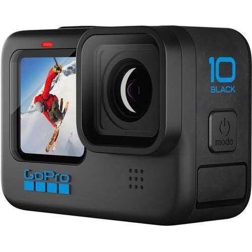 GoPro HERO10 Action Camera - Black Mint As New