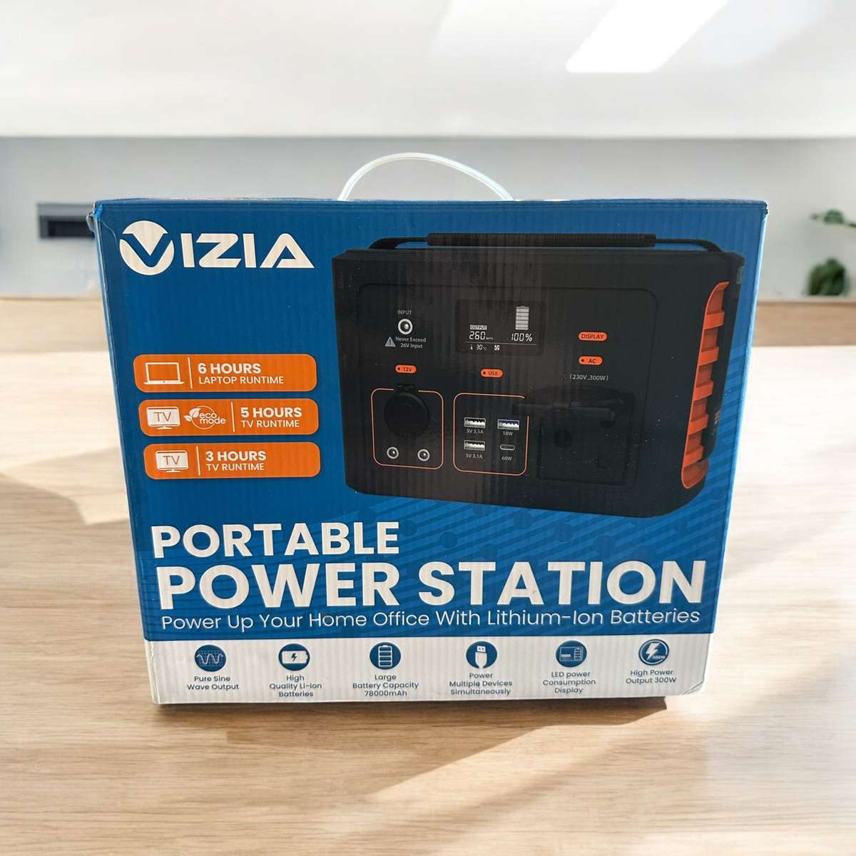 Vizia Portable Power Station 300w