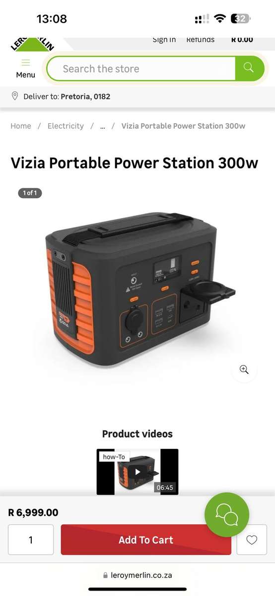 Vizia Portable Power Station 300w