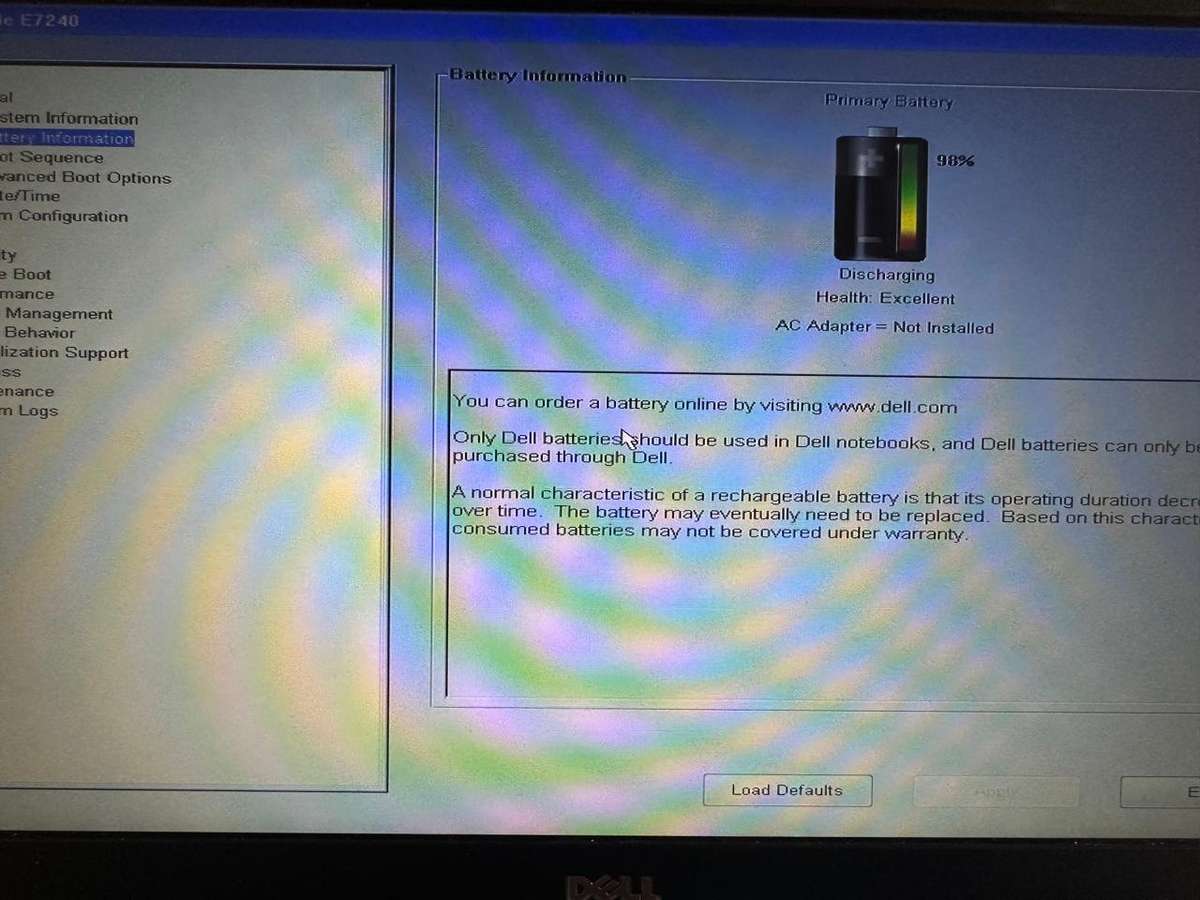 DELL  LATITUDE E7240 core i7 8GB RAM 256GBSSD