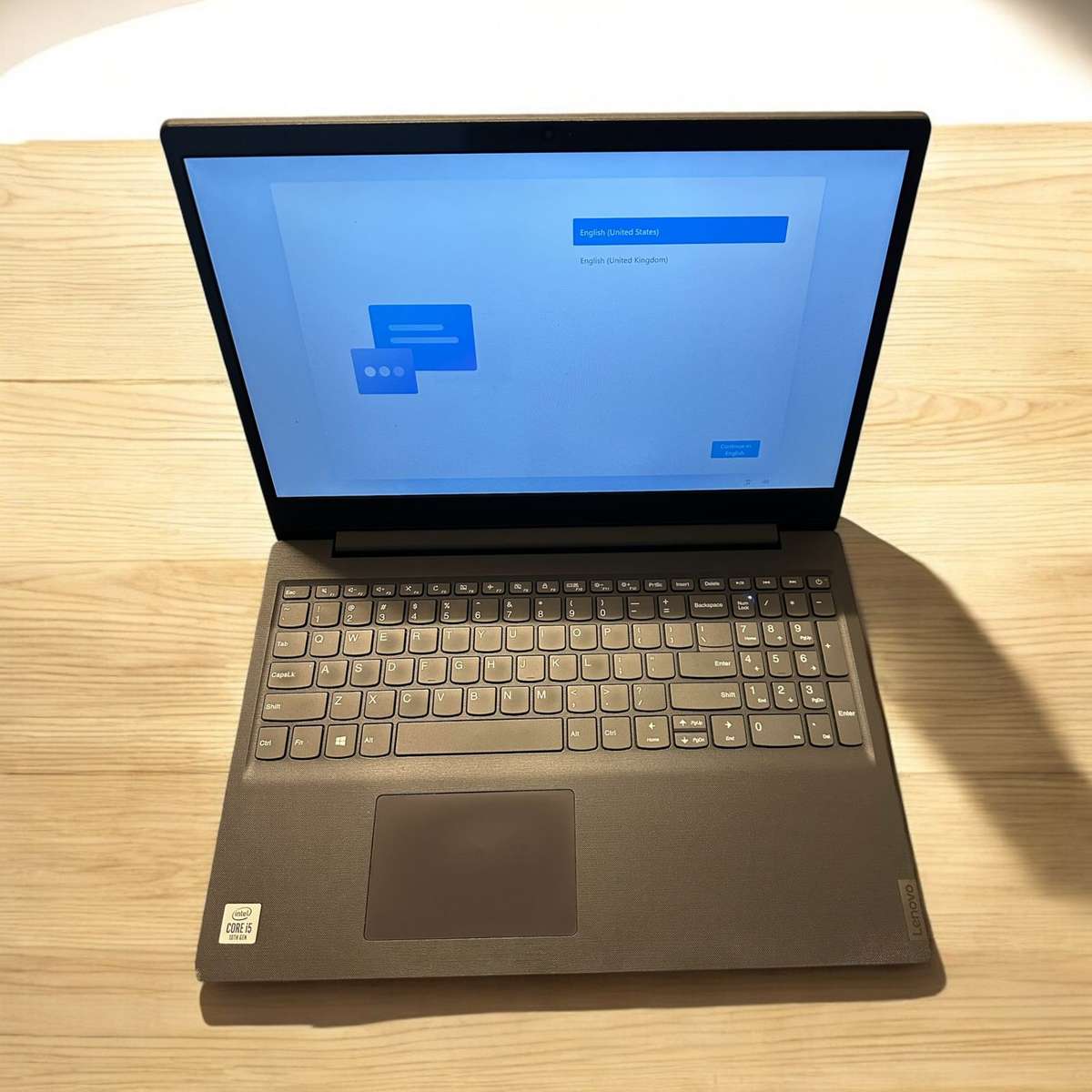 LENOVO V15-IIL CORE I5 10TH GEN 12GB RAM 250GB NVME SSD FHD DISPLAY PLEASE READ