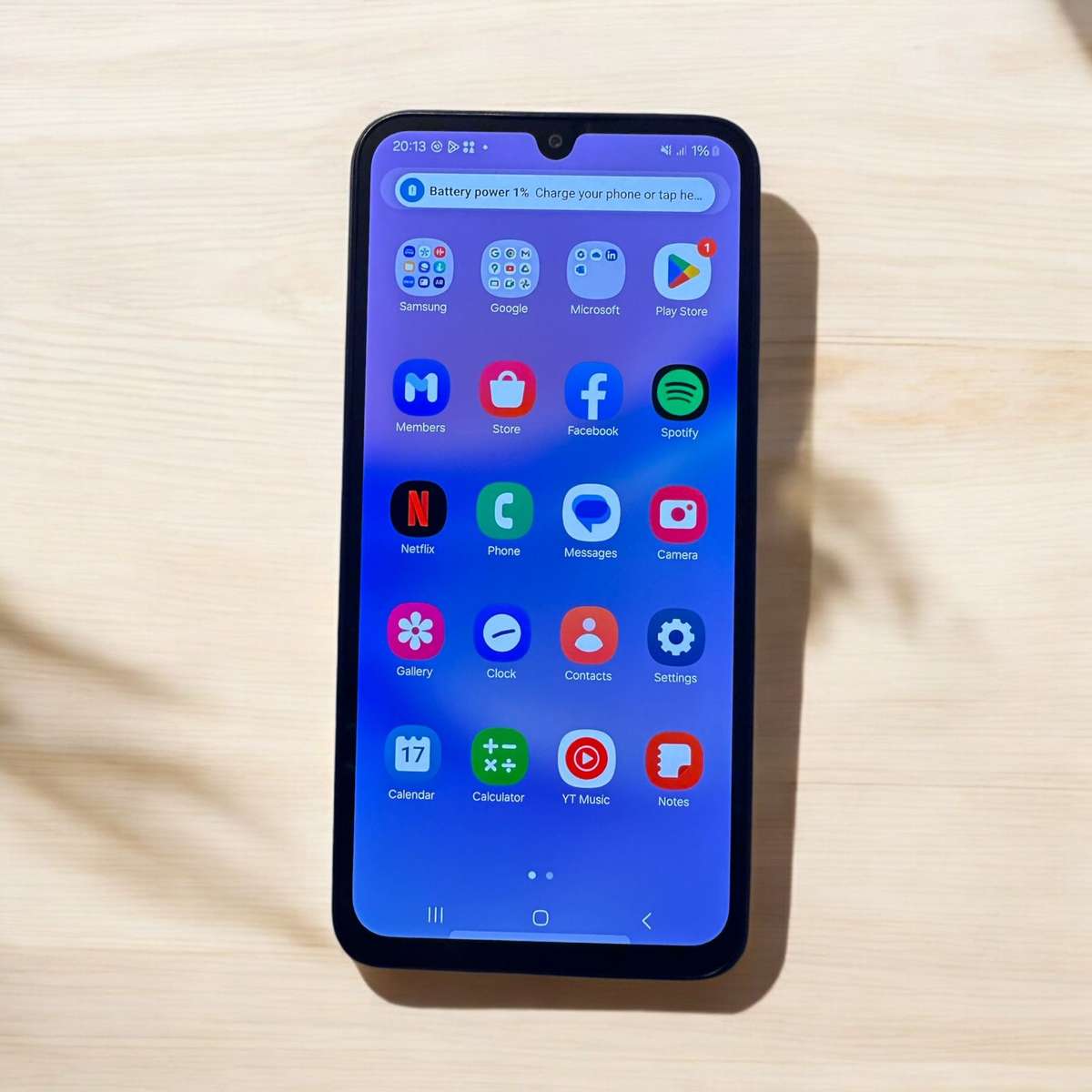 SAMSUNG A15 BLUE  BLACK 4G MINT